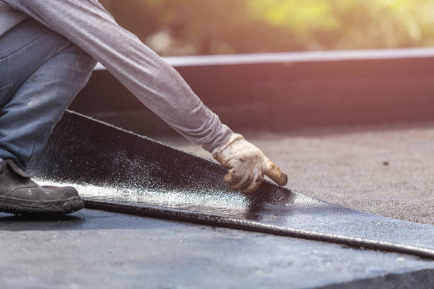 Professional Emergency Waterproofing technician working in Barnegat Light, NJ